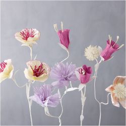 Krepppapier, Blatt 25x60 cm, Kreppanteil: 180%, 105 g, Harmonie in Lila-Pink, 8 Bl./ 1 Pck