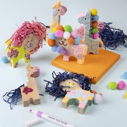 Papier-F&uuml;llmaterial, L 25-30 cm, B 3 mm, Dunkelblau, Gelb, 2x50 g/ 1 Pck