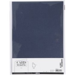Strukturierter Karton, A4, Blatt 210x297 mm, 220 g, Blau, 10 Bl./ 1 Pck