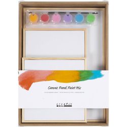 Malpappen-Mix, Sort. Farben, 1 Pck