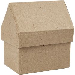Schachteln in Hausform
