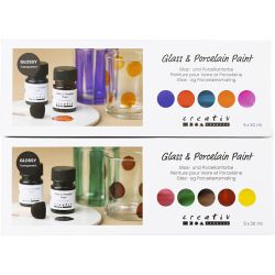 Glas- und Porzellanfarbe