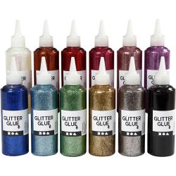 Glitzerkleber