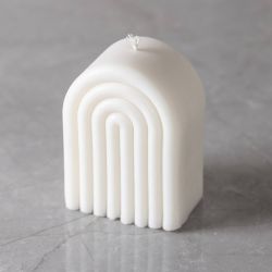 Silikonform, Bogen, H 8 cm, D 4 cm, B 5,5 cm, 1 Stk/ 1 Pck