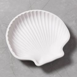 Silikonform, Muschelschale, H 2,5 cm, L 14,5 cm, B 14 cm, 1 Stk