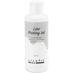 Linoldruckfarbe, Wei&szlig;, 85 ml/ 1 Fl.