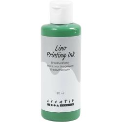 Linoldruckfarbe, Gr&uuml;n, 85 ml/ 1 Fl.