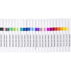 Kreativ Multi Marker, Strichst&auml;rke 4 mm, Sortierte Farben, 24 Stk/ 1 Pck