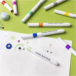 Kreativ Multi Marker, Strichst&auml;rke 4 mm, Sortierte Farben, 24 Stk/ 1 Pck