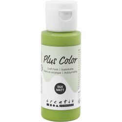 Plus Color Bastelfarbe, Laubgr&uuml;n, 60 ml/ 1 Fl.