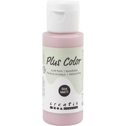 Plus Color Bastelfarbe, Staubrosé, 60 ml/ 1 Fl.
