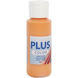 Plus Color Bastelfarbe, K&uuml;rbis, 60 ml/ 1 Fl.