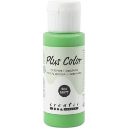 Plus Color Bastelfarbe, Hellgr&uuml;n, 60 ml/ 1 Fl.