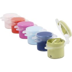 Hobbyfarbe Plus Color, Kr&auml;ftige Farben, 6x5 ml/ 1 Pck