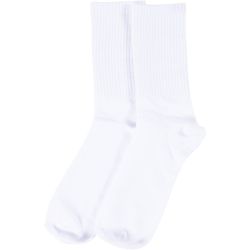 Baumwollsocken, Gr&ouml;&szlig;e 39-42, Wei&szlig;, 1 Paar
