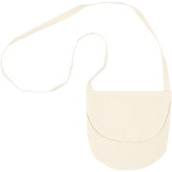 Schultertasche, Gr&ouml;&szlig;e 15x14 cm, 110 g, Hellnatur, 1 Stk
