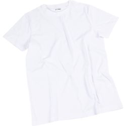 T-Shirt, B 55 cm, Gr&ouml;&szlig;e large, Rundhalsausschnitt, 145 g, Wei&szlig;, 1 Stk