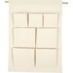 Wandorganizer zum Gestalten, H 46 cm, B 34 cm, Hellnatur, 1 Stk
