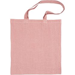 Stofftasche, Gr&ouml;&szlig;e 38x42 cm, 185 g, Rosa, 1 Stk/ 1 Pck