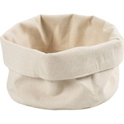 Stoffk&ouml;rbe, H 14,5 cm, D 20 cm, 385 g, Hellnatur, 2 Stk/ 1 Pck