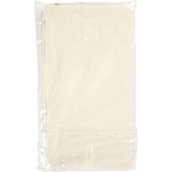 Stoffbeutel, Gr&ouml;&szlig;e 37x41 cm, 115 g, Hellnatur, 3 Stk/ 1 Pck