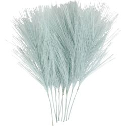 K&uuml;nstliche Federn, L 15 cm, B 8 cm, Hellblau, 10 Stk/ 1 Pck
