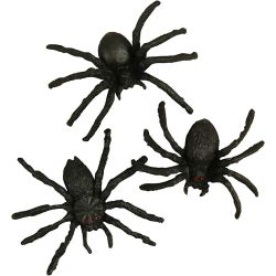 Spinnen, Gr&ouml;&szlig;e 4 cm, 10 Stk/ 1 Pck