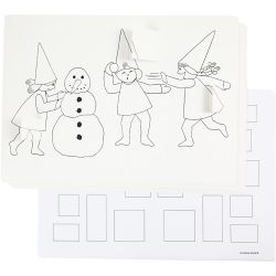 Adventskalender mit Wichteln im Schneeballkampf