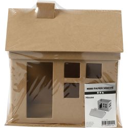 Pappmaché-Haus