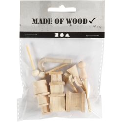 Kleine Gegenstände aus Holz