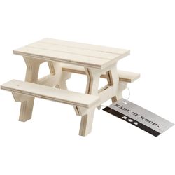 Miniatur-Picknick-Tisch