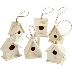 Mini-Vogelhäuser