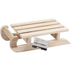 Holzschlitten