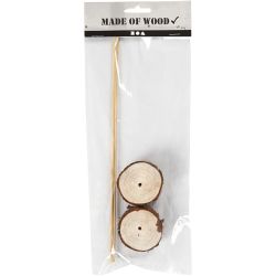 Holzfüße mit Stab