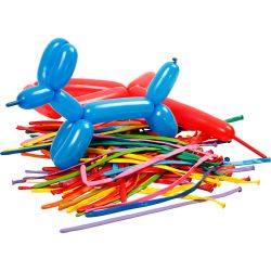 Ballons, lang, L 152 cm, 100 Stk/ 1 Pck