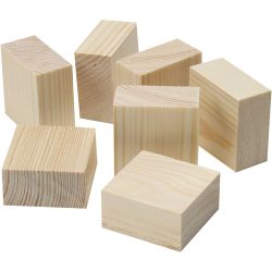 Holzblöcke/Füße