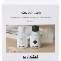 Klares Bioharz, Transparent, 2x150 ml/ 1 Pck