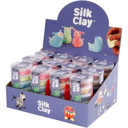 Silk Clay&reg;, Neonfarben, Standard-Farben, 12 Set/ 1 Pck