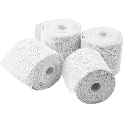 Gipsbinden, L 2,7 m, B 5 cm, Wei&szlig;, 4 Rolle/ 1 Pck