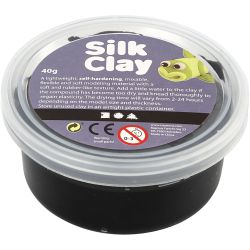 Silk Clay&reg;, Schwarz, 40 g/ 1 Dose