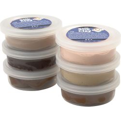 Silk Clay&reg;, Hautfarben, 6x14 g/ 1 Pck