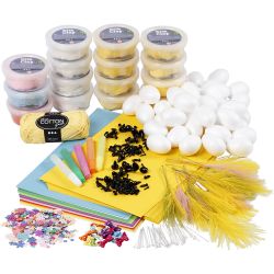 Gruppen-Kreativset Osterhühner