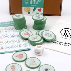 Lernpuzzle-Set Sinne