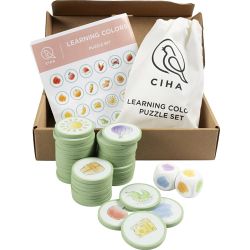 Lernpuzzle-Set Farben