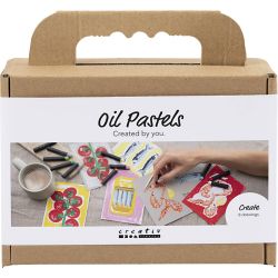 Mini Kreativ Set Ölpastellfarben