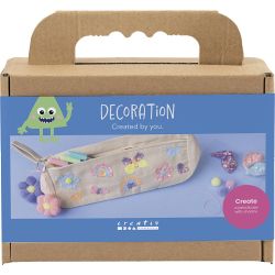 Mini Kreativ Set Dekoration, M&auml;ppchen, Pastellfarben, 1 Pck