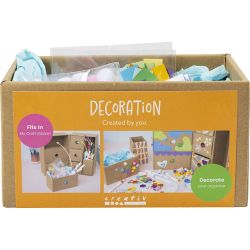 Meine Kreativwerkstatt Dekoration, Sortierte Farben, 1 Pck