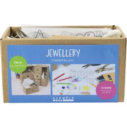 Meine Kreativwerkstatt Schmuck, Schrumpffolie, Sortierte Farben, 1 Pck