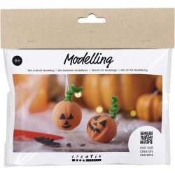 Mini Kreativ Set Modellieren, K&uuml;rbis, 1 Pck