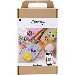 Starter Kreativ Set N&auml;hen, Teddyb&auml;ren, 1 Pck